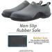 CNSBOR Men's Waterproof Garden Shoes - Comfortable Outdoor Ankle Rain Work Shoes for Gardening, Camping & Yard Work - Size 10 Dark Shadow - Buy Online on GoSupps.com