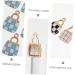 80 Pcs Bag Oil Dripping Alloy Pendant Pendant Mother Crystal Beaded 2.1X1.3CM Assorted Color - Buy Online on GoSupps.com