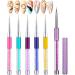 5-Part Nail Brush Set for Acrylic & UV Gel Nail Art | DIY Nail Design Tools - Buy Online on GoSupps.com