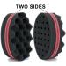 dijiusidy 2 Pieces Brush Barber Twist Sponge Hair Sponge Convenient Different Hairstyles Wear-resistant Stable Brush for Travel Men - Buy Online on GoSupps.com