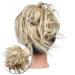 Tess Hair Part Dutt Hair Tie | Medium Blonde Hair Extensions for Women | 45g Smooth Knot Updo | Affordable Hair Accessories - Buy Online on GoSupps.com