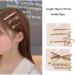 18 Pcs Pearl Hair Clips Set | JPYZ Metal & Gold Fashion Hair Pins for Birthday Party & Everyday Use - Buy Online on GoSupps.com