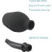 TopQuaFocus Enema Bulb 10oz Capacity Silicone Douche - 4.7 Tips for Vaginal and Anal Cleaning - Buy Online on GoSupps.com