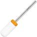 PANA 3/32 Shank Size Professional USA - Smooth Top Large Barrel White Ceramic Bit 2X Coarse Grit - Nail Drill Bit for Dremel Machine 2X Coarse Large Barrel