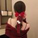 Mobestech Hair Bow Bowknot Hair Clip Big Bowknot Hairpins Bow Hair Barrette Hair Bows Clip for Women Girls Hair Styling for Christmas New Year Party - Buy Online on GoSupps.com