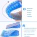 Sbomi Adjustable 2-Layer Height Increase Insoles - Silicone Heel Cushion Inserts for Women - 3.5cm - 1 Pair - Buy Online on GoSupps.com