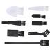 Electric Shaver Cleaning Brush Portable Shaver Cleaning Brush Set Solid 8pcs PP Sturdy for Computer Accessories