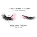 Eyelashes 25 Mm Bulk Snowflake False Eyelashes 8D Curly Natural Thick Color High Imitation Mink Eyelashes Lashes Short C One Size - Buy Online on GoSupps.com