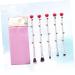 FRCOLOR 5PCS Makeup Brush Set - Cosmetic Brushes with Rose Design | Perfect for Flawless Makeup Application - Buy Online on GoSupps.com