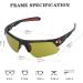 BLAITEJUS Golf Sunglasses | Semi-Rimless Sports Shades for Men Women | UV400 Protection - Buy Online on GoSupps.com