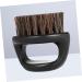 Minkissy Beard Care Brush | Wild Boar Bristle Shaving & Styling Brush for Men - Portable Beard Comb & Glass Brush - Buy Online on GoSupps.com