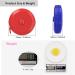 DiCUNO 60-Inch Soft Retractable Measuring Tape for Sewing & Crafting - 8 Colors Pack - Buy Online on GoSupps.com