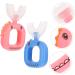 Buy Gatuida 4-Piece U-Shaped Toothbrush Set for Kids | Portable & Safe Children s Oral Care Accessories - Buy Online on GoSupps.com