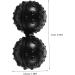 Buy Homsfou Double Lacrosse Ball & Peanut Massage Roller - Yoga Balls for Total Body Relief | Fast International Shipping - Buy Online on GoSupps.com