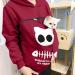 Shop Women's Long Sleeve Cat Dog Hoodie Sweater | Cozy Zipper Pocket Sweatshirt | Warm Red XXL - Buy Online on GoSupps.com