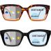 Amorays Oversize Square Vintage Reading Glasses for Men & Women - Anti Blue Light +2.00 Prescription - Black & Tortoiseshell - Buy Online on GoSupps.com