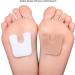 U Shaped Pads Forefoot Foot Pads Foot Cushion Keep From Rubbing On Shoes Adhesive Pads For Men And Women Foot Stone for Skin (D One Size) One Size D - Buy Online on GoSupps.com