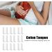 Leak-Proof Cotton Tampons - 18 Soft & Portable Absorbent Tampons for Swimming Sports & Everyday Use - Buy Online on GoSupps.com