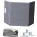 Predolo Portable Electric Desk Heater - Foldable Floor Foot Warmer for Office & Home | Stay Warm Anywhere - Buy Online on GoSupps.com