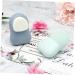 Angoily 1pc Silicone Face Cleansing Brush Face Cleaning Brush Handheld Mat Scrubber Manual Cleansing Brush Double-Sided Face Brush Face Scrub Brush Facial Cleanser Double Head - Buy Online on GoSupps.com
