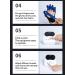 ZZBB Stroke Hand Splint Finger Training Stretching Functional Grip Assistive Gloves Rehabilitation Training Equipment Left-hand Medium - Buy Online on GoSupps.com