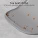 Petlibro Silicone Cat Feeding Mat - Non-Slip Waterproof Bowl Mat for Kitten & Puppy - S Grey (17.7 in x 12 in) - Buy Online on GoSupps.com