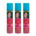 Jerome Russell Temp'ry Spray-on Gold Hair Color Non-Permanent Easy to Apply and Wash Off 2.2 ounce 3-pack 2.2 Ounce (Pack of 3) Gold