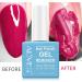 Gel Nail Polish Remover Magic Gel Polish Remover Soak-Off Gel Polish-Quickly & Easily Remove Nail Polish in3-5 Mins-Don't Hurt Your Nails Professional Non-Irritating Nail Polish Remover(with 1 Cuticle Pusher and Nail Scraper) 3 Piece Set - Buy Online on GoSupps.com