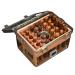 Cigar Box Humidors Cigar Box Portable Cigar Box Keeps Cigars Fresh Moisture-Proof and-Proof Suitable for 35-80 Cigars