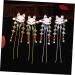 COHEALI 2 pairs hair jewelry rite ball goen party hair clips for girls hair styling accessories girls hair accessory flower girl the bell walk headgear women's hair accessories alloy - Buy Online on GoSupps.com