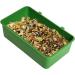 HEYCE Bird Bath for Cage - Pet Bird Baths with 2 Side Hooks | Birdcage Bathroom Bath Tub for Small Parakeet Cockatiel Conure Budgie 3 in 1 Bird Bathing Box Feeding Cup Water Dish - Buy Online on GoSupps.com