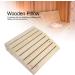 Qcwwy Wooden Sauna Headrest & Backrest - Modern Neck Pillow for Comfort & Pain Relief - Buy Online on GoSupps.com