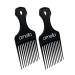 7in Plastic Pick Comb - Pack of 2 | Hair Styling Accessories - Buy Online on GoSupps.com