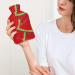Watermelon Hot Water Bottle with Plush Cover | Hand Warmer for Adults & Children | 26.5x15.3cm | International Shipping Available - Buy Online on GoSupps.com