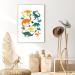 MeinBaby123 Dino Poster - Premium Dinosaur Decoration for Boys Room | DIN A2 Wall Art for Baby's Nursery | Children's Dino Room Decor - Buy Online on GoSupps.com