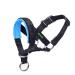 ILEPARK Dog Head Collar with Padded Fabric Head Harness for Dogs Anti pulling Head Halter Collar Adjustable and Easily Control (L Lake Blue) L Lake Blue
