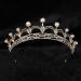JWICOS Gold Crystal Queen Crown - Elegant Pearl Tiara for Wedding, Prom & Parties - Buy Online on GoSupps.com