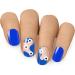 Semi Cured Gel Nail Strips - 20 Pc. Gel Wraps + Free UV Lamp | Easy Apply & Remove for Salon-Quality Manicure | Thehangedit 01 - Buy Online on GoSupps.com