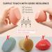 Dolovemk | Extra Large Beauty Egg Blender Makeup Sponge Face Foundation Blending Puffs Height:8.5cm(Dry)/10cm(Wet) (Pink) - Buy Online on GoSupps.com