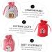 KOMBIUDA Drawstring Bag 1 Set Christmas Hanging Cloth Bag 24 Day Advent Calendar Cotton Christmas Bag Number Burlap Bag - Buy Online on GoSupps.com