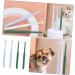 WOONEKY 4pcs Toothbrush Kitten Supplies Pet Oral Care Brush off Cats Dog Toothpaste Plastic - Buy Online on GoSupps.com
