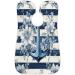 Anchor Flower Beard Bib Apron | Beard Hair Catcher for Men | Perfect Gifts for Dad & Husband | Suction Cups Included - Buy Online on GoSupps.com