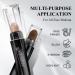 LUXAZA 6 PCS Quartz Pink Eyeshadow Stick Set - Cream Eye Shadow Pencil Makeup in Shimmer and Matte Shades - Eyeliner Crayon Mauve Brown - Buy Online on GoSupps.com