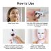 LED Face & Neck Light Therapy Mask - At-Home Wrinkle Treatment with Eye Protector | Perfect Christmas Gifts & Stocking Stuffers for Him & Her - Buy Online on GoSupps.com
