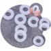 Garneck 36th Anti-Slip Ring for Glasses - Silicone Ear Locks for Round Glasses & Schnapps Holders | Slip-Resistant Bracket Tips & Earring Frames - Buy Online on GoSupps.com