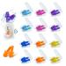 Silicone Ear Plugs for Sleeping 12 Pairs Reusable Earplugs Noise Reduction Ear Plugs Soft Waterproof Earplugs Hearing Protection for Concert Swimming Study Loud Noise Snoring