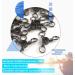 AMYSPORTS Fishing Swivel Tackle 3 Way Connector 50pcs - Size 6 (33lb) for Saltwater & Freshwater - Buy Online on GoSupps.com