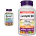 Webber Naturals Omega-3 900 mg Triple Strength & Coenzyme Q10 (CoQ10) 200mg High Potency Antioxidant Non-GMO Gluten Free 60 softgels for Heart Health and Cellular Energy Production 80 Omega + Coenzyme Q10