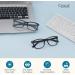 Buy Cyxus Blue Light Filter Glasses - Anti-Digital Eye Strain - Stylish Black & Blue | Screen Safety for Laptops Smartphones & Tablets - Buy Online on GoSupps.com