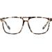 Foster Grant Milo Unisex Blue Light Glasses - Milky Gray Tortoise 53mm | Shop Internationally - Buy Online on GoSupps.com